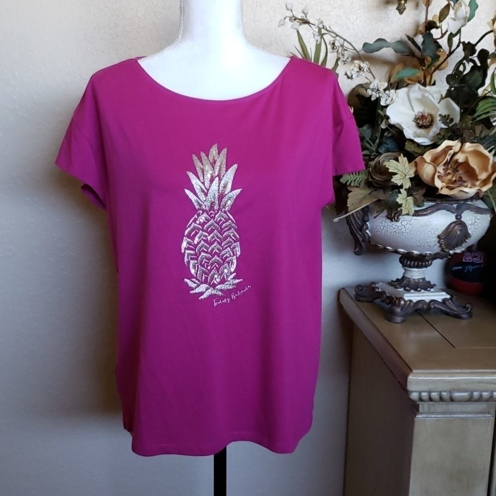 Tommy Bahama Pina-Coolita Embellished Tee